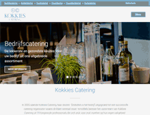 Tablet Screenshot of kokkiescatering.nl